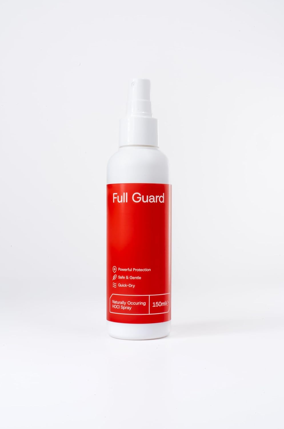 Full Guard Hypochlorous Acid Spray - Unique 300ppm HOCl – 95% Active Stabilized Formula – pH Optimized for Instant Calming & Microbiome Protection