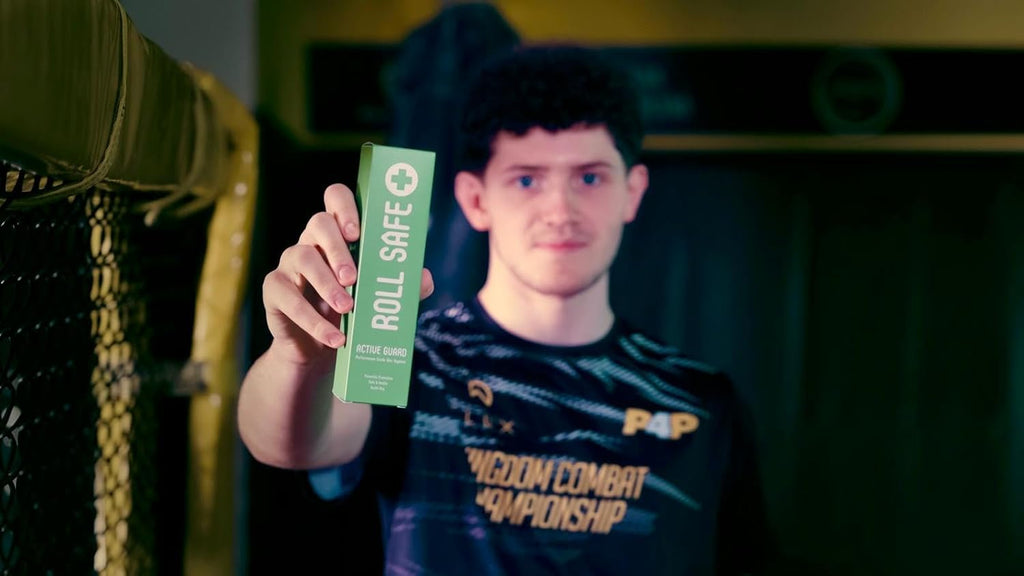 Roll Safe Active Guard Skin Hygiene Spray – Hypochlorous Acid Skin Cleanser for BJJ, MMA, Wrestling, Grappling – Quick Dry, Non Sting, Fragrance Free, pH Balanced – 150ml