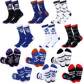 6 Pairs Jiu Jitsu Socks Novelty Martial Socks Brazilian Jiu Jitsu Judoka Gifts for Adult Men Women