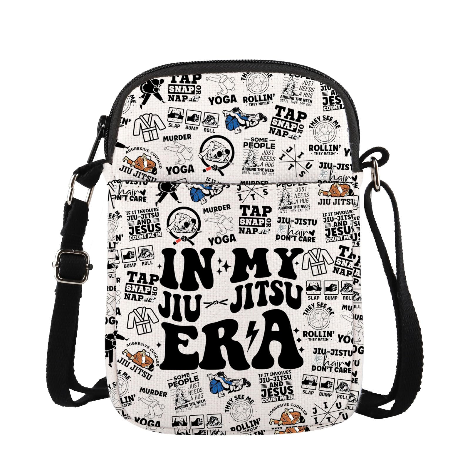 Combat Sport Crossbody Bag Brazilian Jiu Jitsu Gift BJJ Lover Gift Jiu Jitsu Player Gift