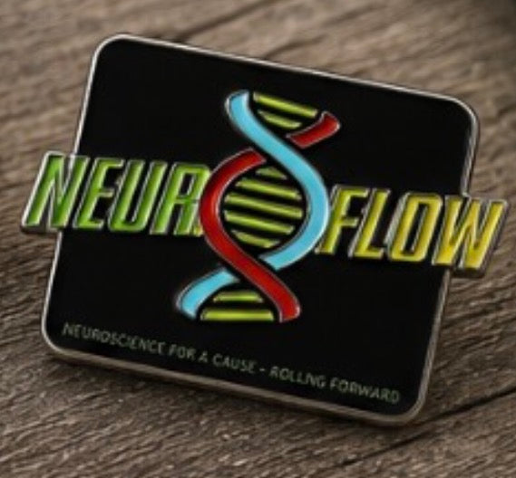 Neuroflow pin badge