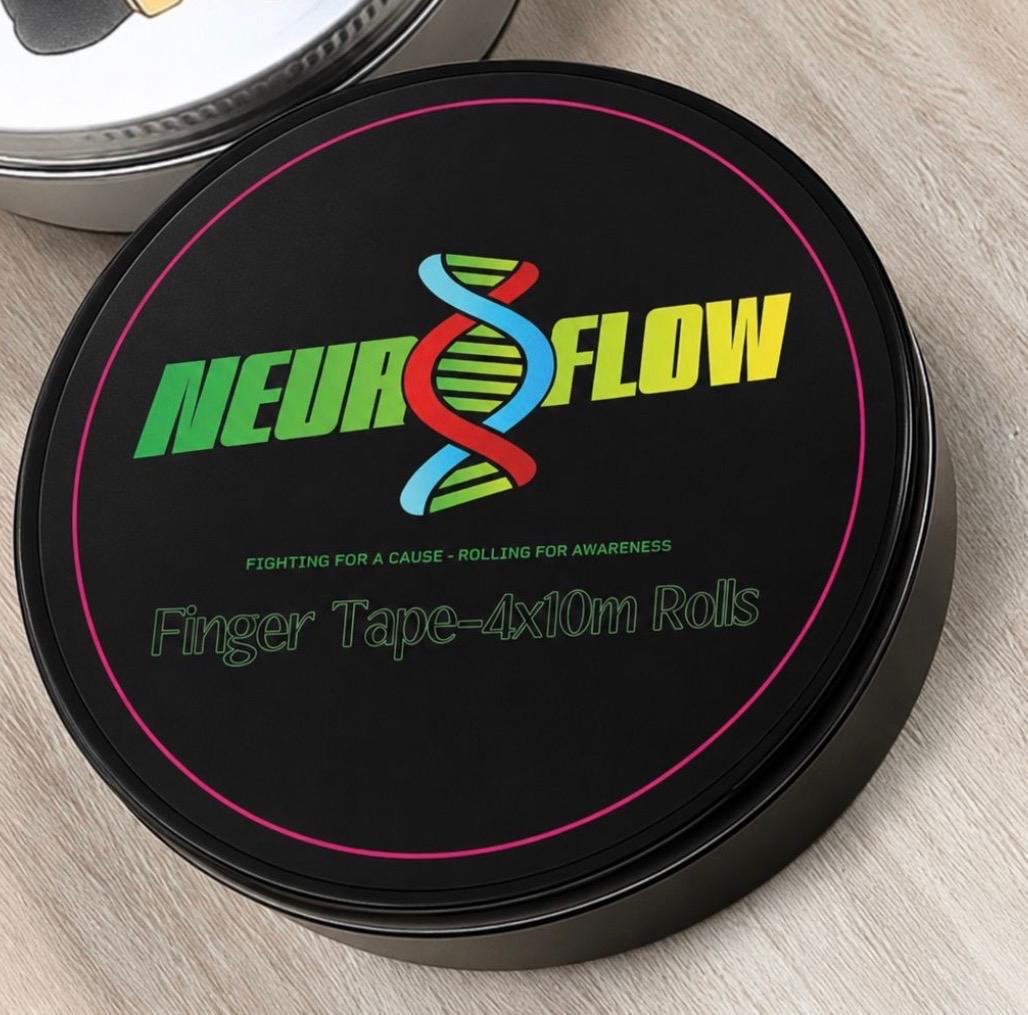 neuroflow Bjj tape in storage tin